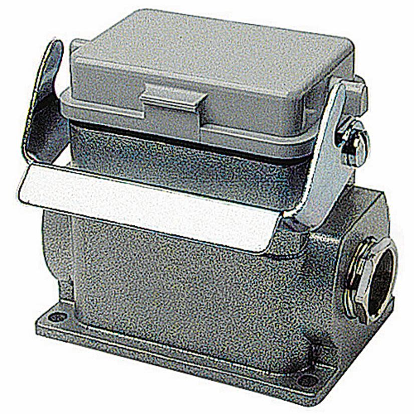 Pos-E-Kon BB610MV 1-Lever Locking Box Base With Cover, 1 x 1/2 in NPT Entry, Surface Mount, Die Cast Aluminum